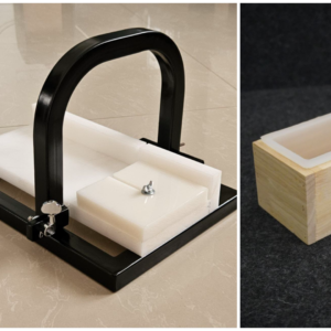 1.2kg silicone mold with wooden box + Wire soap cutter ( Dispatch time 15 days )